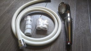 節水シャワーヘッド　アラミック